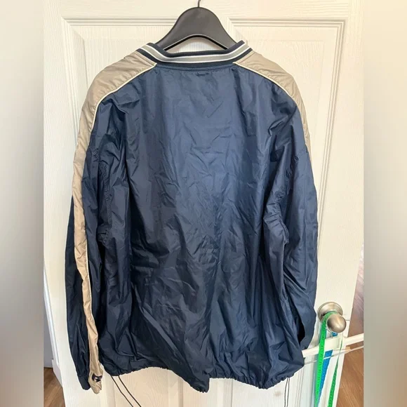 Vintage Penn State Russell Athletic Pullover Windbreaker Large Jacket Appliqué - Picture 4 of 6